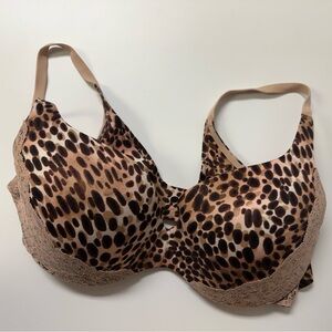 Victoria’s Secret Lined Demi Animal Print/Lace